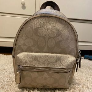 Coach mini backpack